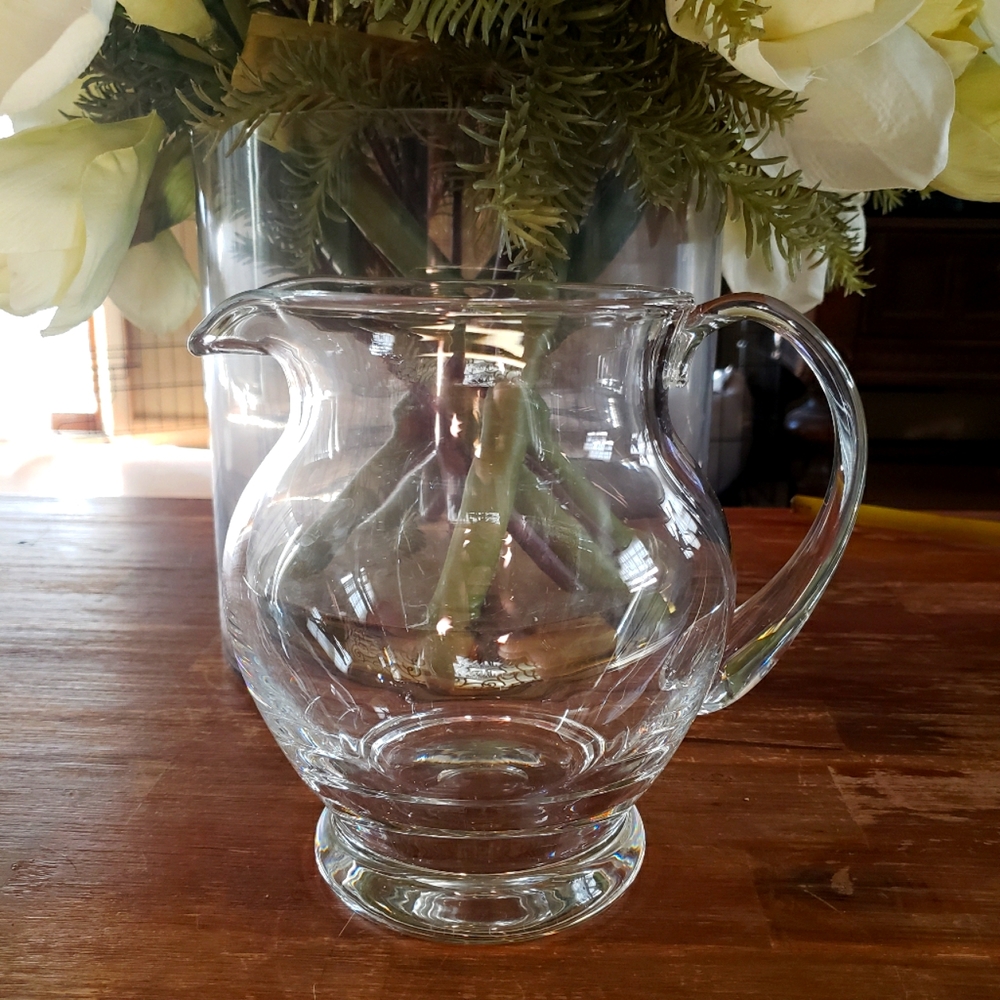 Tiffany & Co. Crystal Glass Refresher Pitcher